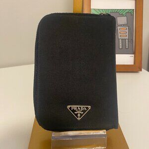 Black Nylon Preowned Prada Agenda Cover